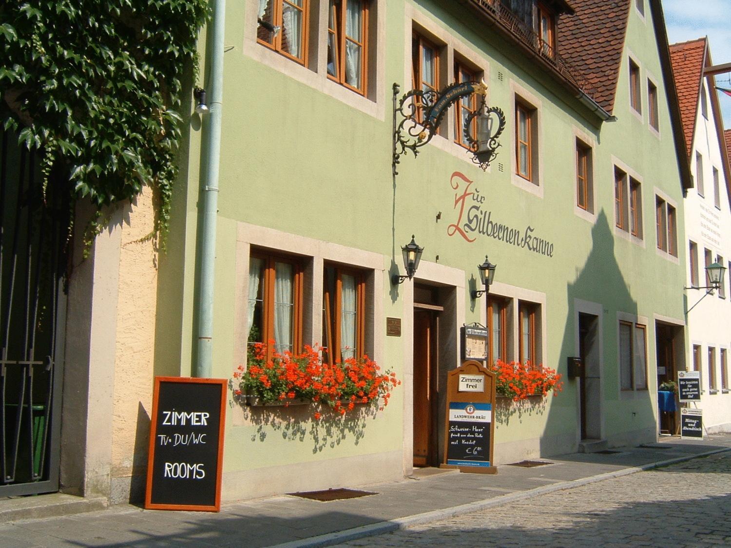 Ferienwohnungen Monteurzimmer Zur Silbernen Kanne Ротенбург об дер Таубер Екстериор снимка